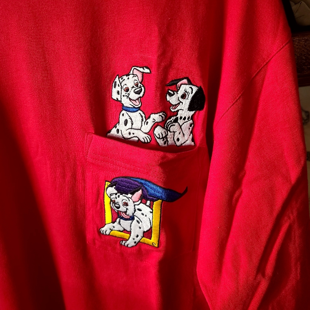 Vintage 101 Dalmations Disney Long Sleeve